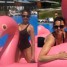 Anna Popek odpoczywa od pracy w TVP... na dmuchanym flamingu (FOTO)