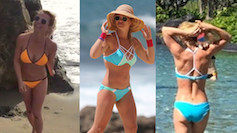 Britney Spears pokazała ciało w bikini! (ZDJĘCIA)