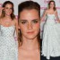 Emma Watson chwali się dekoltem w sukni z prześcieradła (ZDJĘCIA)