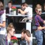 Boczarska i Banasiuk całują się i przytulają w restauracji (ZDJĘCIA)