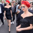 Chuda Delevingne ukrywa łysą głowę pod czerwonym beretem
