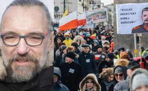 Tak wyglądał protest KOD-u przeciw zmianom w stolicy. 
