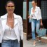 #TRENDY: Heidi Klum w białej ramonesce