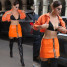 Bella Hadid w staniku i skórzanej mini