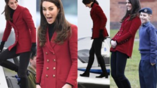 Księżna Kate ćwiczy w ośrodku szkolenia kadetów (ZDJĘCIA)