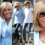 Brigitte Macron w dżinsach głosuje z córką i wnuczką (ZDJĘCIA)