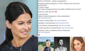 Lewandowska zbiera pieniądze na operację chorego chłopca. 